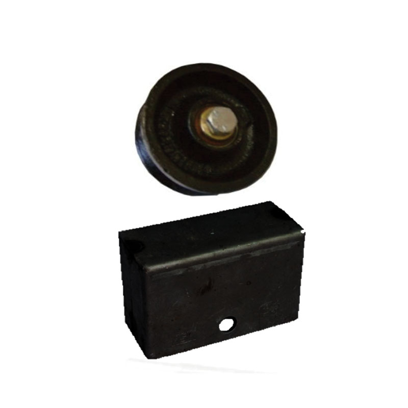 RUEDA D/ FIERRO VACIADO REF. 4" C/DOBLE BALERO AUTOMOTRIZ Y CAJA