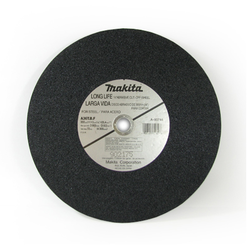 DISCO MAKITA PARA CORTE DE METAL 14" X 1/8" X 1" (A9074425)