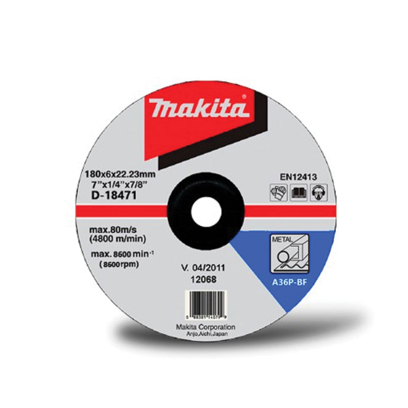 DISCO PARA CORTE INOXIDABLE  7" X 1/16" X 7/8"  MAKITA (B12669)