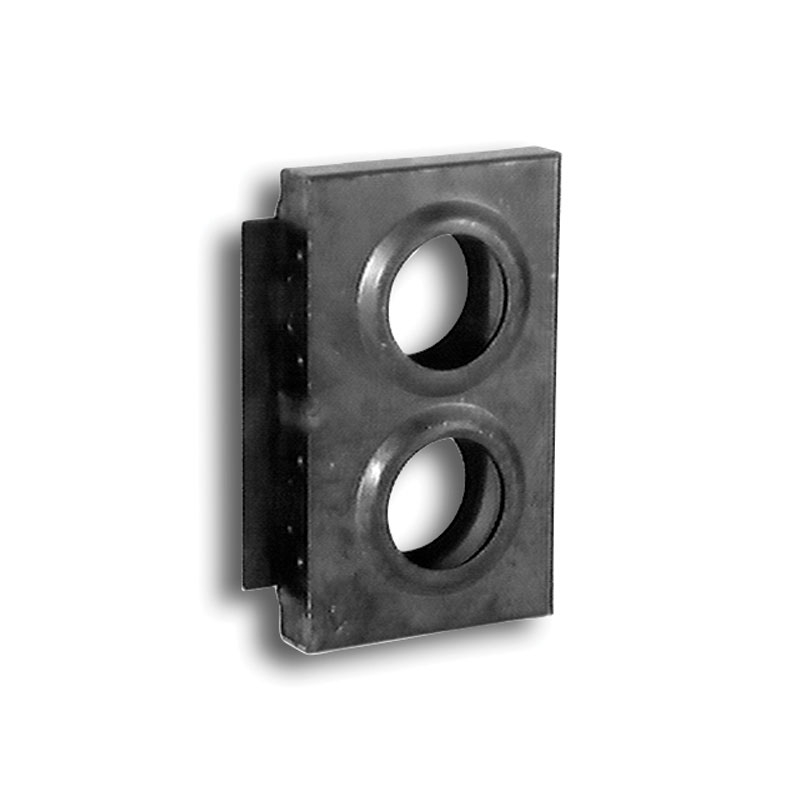 CAJA PORTA CHAPA DOBLE CON BORDE