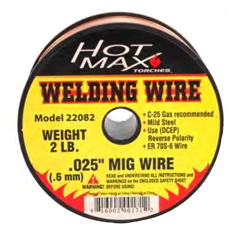SOLDADURA HOT MAX DE MICROALAMBRE SOLIDO, 0.045" / 33 LIB (23105)