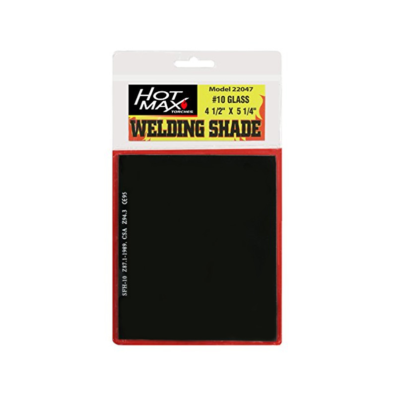 CRISTAL OSCURO HOT MAX P/CARETA 4-1/2" X 5-1/4" # 10 (22047)