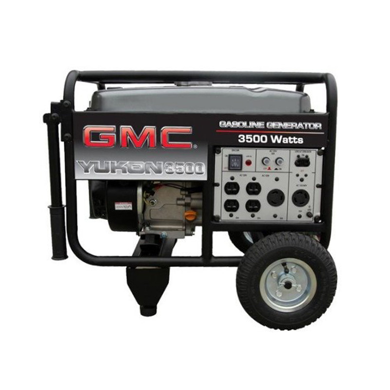 GENERATOR GASOLINE GMC, 3500 WATTS, 7HP, 120/240 VOLTS, 12.5 AMPS, MODEL. YUKON 3500