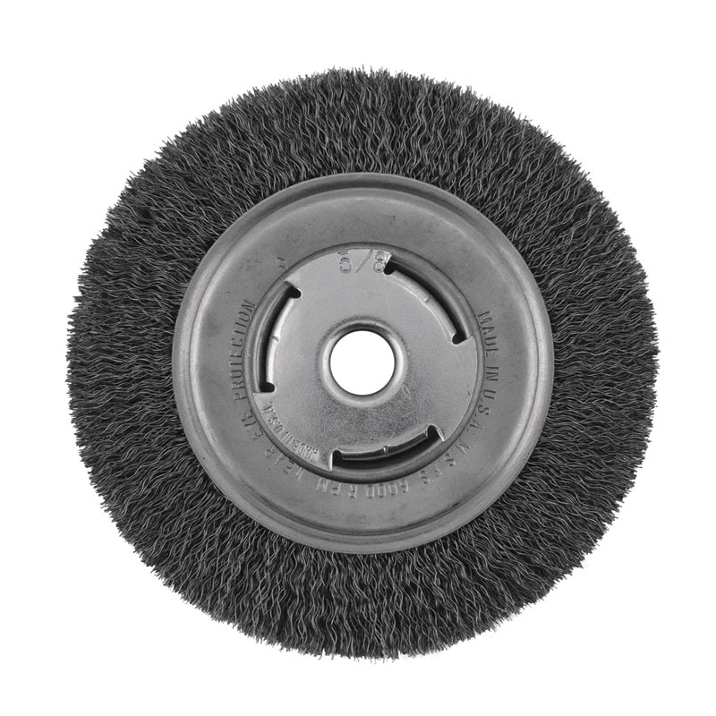 CEPILLO CIRCULAR ALAMBRE ONDULADO SAIT 6" X 0.14 X 5/8" (6559)