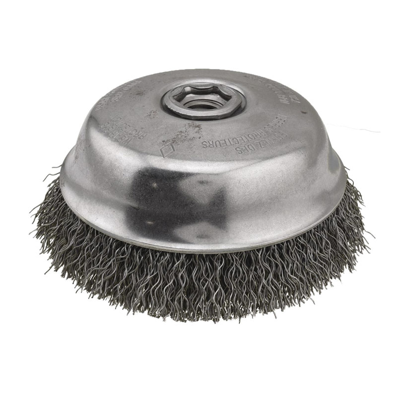 CEPILLO DE COPA ONDULADO SAIT 6" X 0.020 X 5/8" (6553)