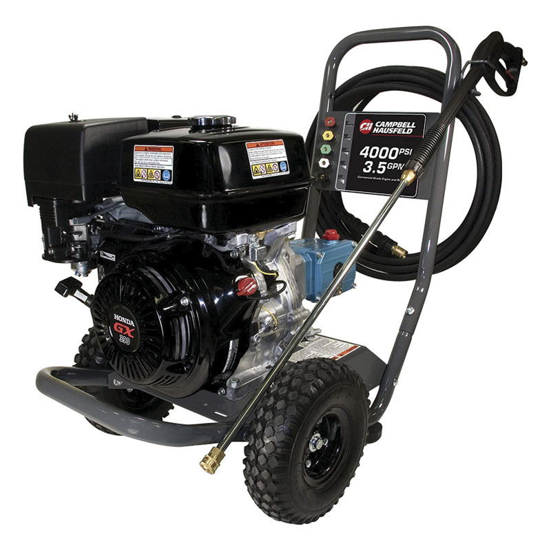 LAVADORA A PRESION DE 4000 PSI MOTOR A GASOLINA HONDA, 3.5 GPM CAMPBELL HAUSFELD (PW4070)