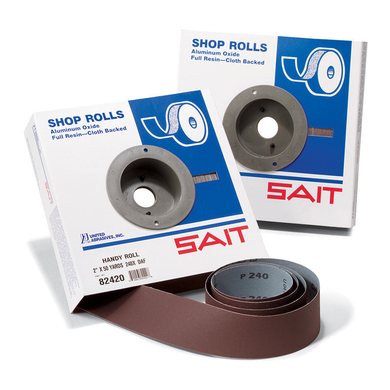 LIJA EN ROLLO SAIT 2" X 50 YARDAS G-80 (80820)