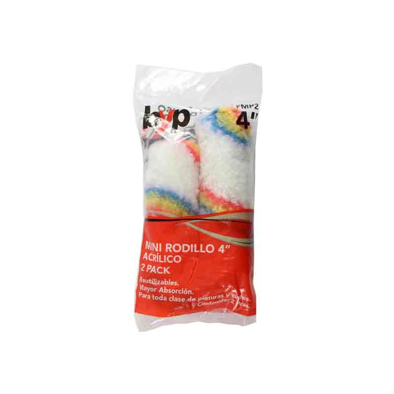 REPUESTO P/RODILLO MINI 4" BYP POLIESTER (FMP2) (2PZ)
