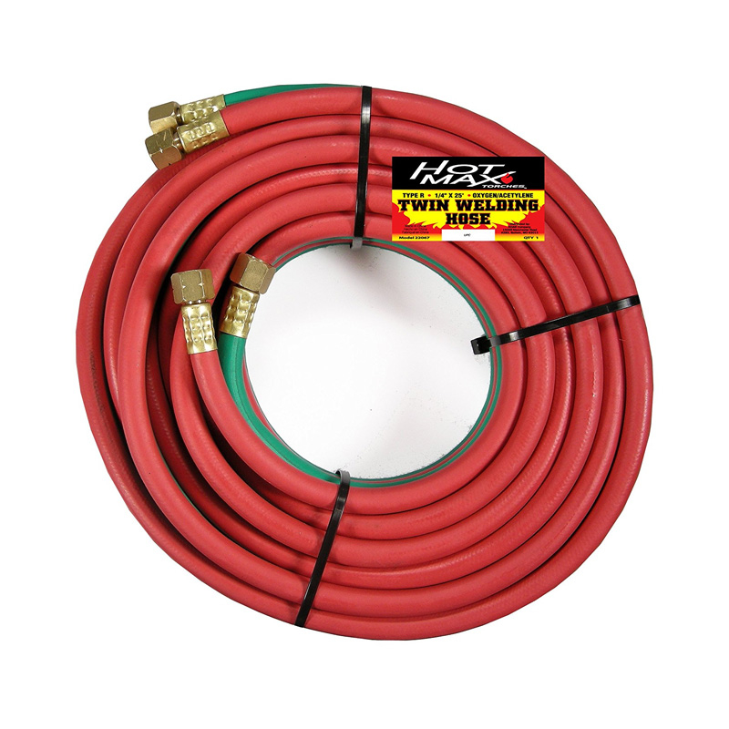 MANGUERA CUATA HOT MAT OXI/ACET 1/4" X 50' (24110)