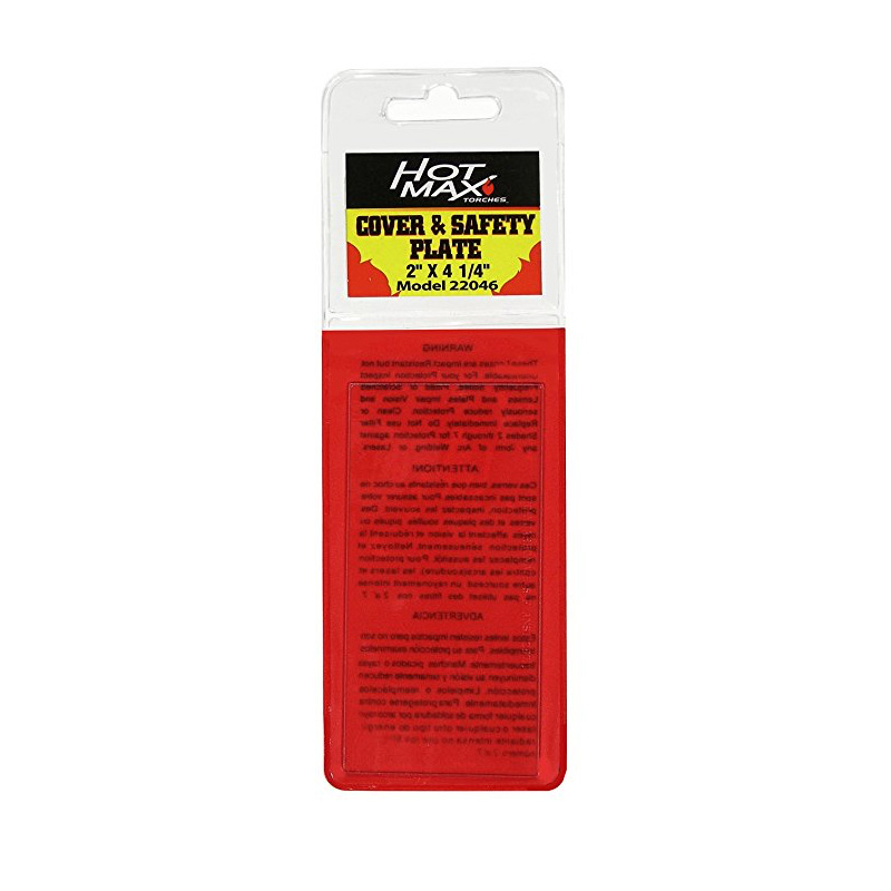 MICA TRANSPARENTE HOT MAX DE POLYCARBONATO 2" X 4-1/4" (22046)
