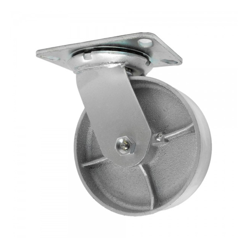 CASTER CAST IRON SWIVEL 6" (ASHRO-0020)