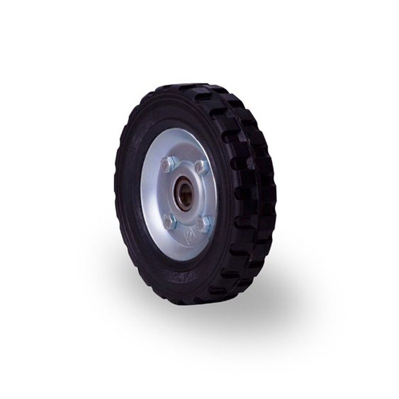 RUEDA P/DIABLO DE HULE 10", CON 2 BALEROS 5/8" (ASHRD-0047)