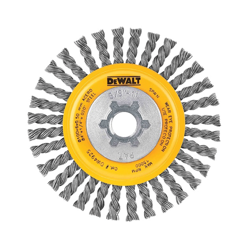 CEPILLO DE ALAMBRE CIRCULAR DEWALT  4", (DW4930)