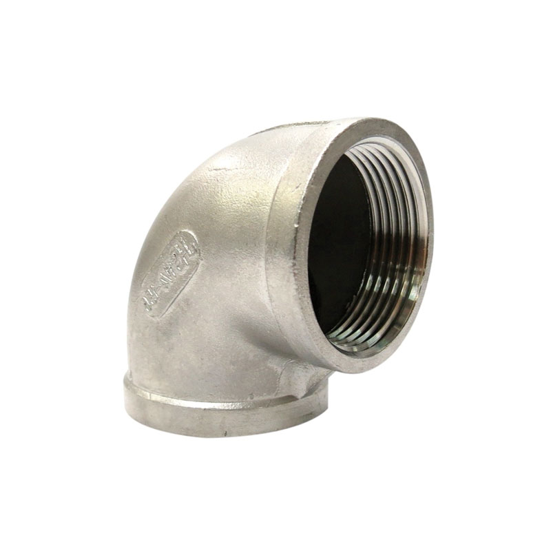 CODO 90G ROSCADO INOX T-304 #150, 2"