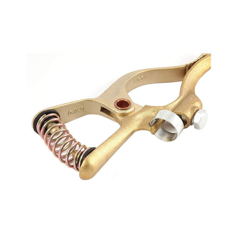 GROUND CLAMP, BRASS, 500-AMP (54405)
