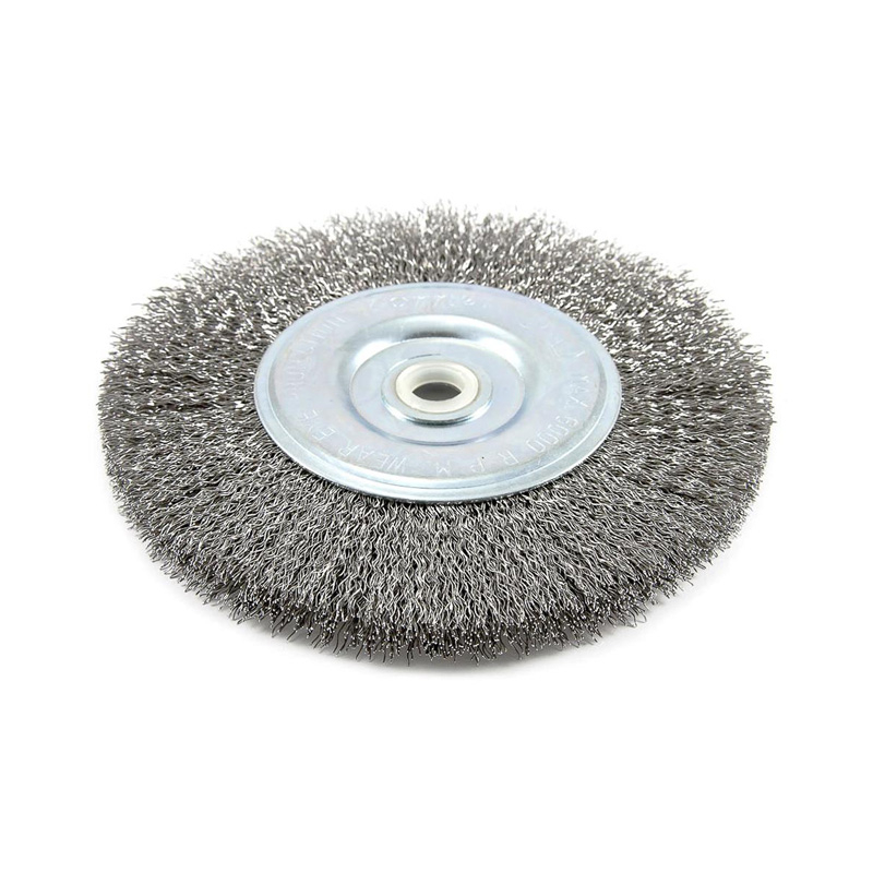 CEPILLO CIRCULARE DE ALAMBRE ONDULADO 6" 1/2"-5/8"  .008" (72745)