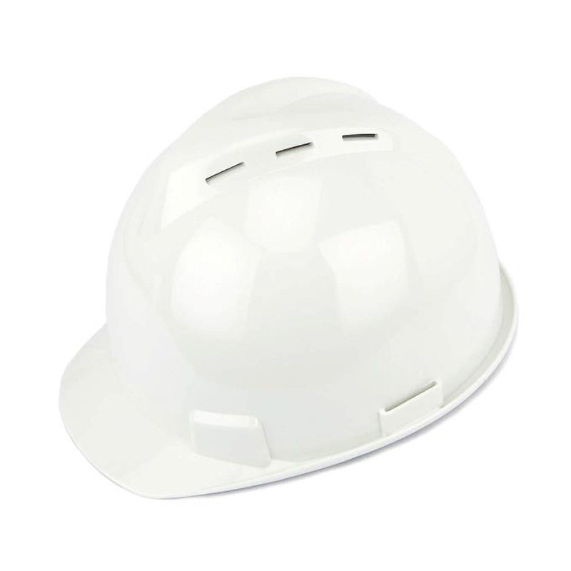 55828 CASCO, STYLE 'BALL-PAC », BLANCO CON TRINQUETE TOCADOS