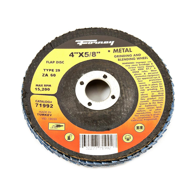 DISCO DISCO T-FLAP DE ALTA DENSIDAD DE ZIRCONIA  TIPO 29, 4 "X 5/8" X 60 ZA60 -71992