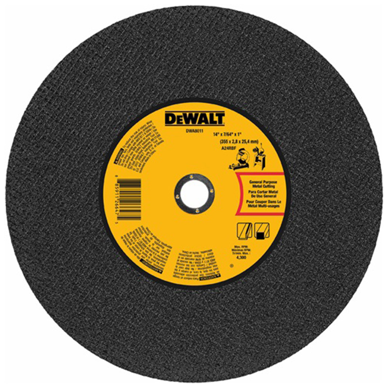 DISCO DE USO GENERAL 14" X 7/64" X 1" (DWA8011)