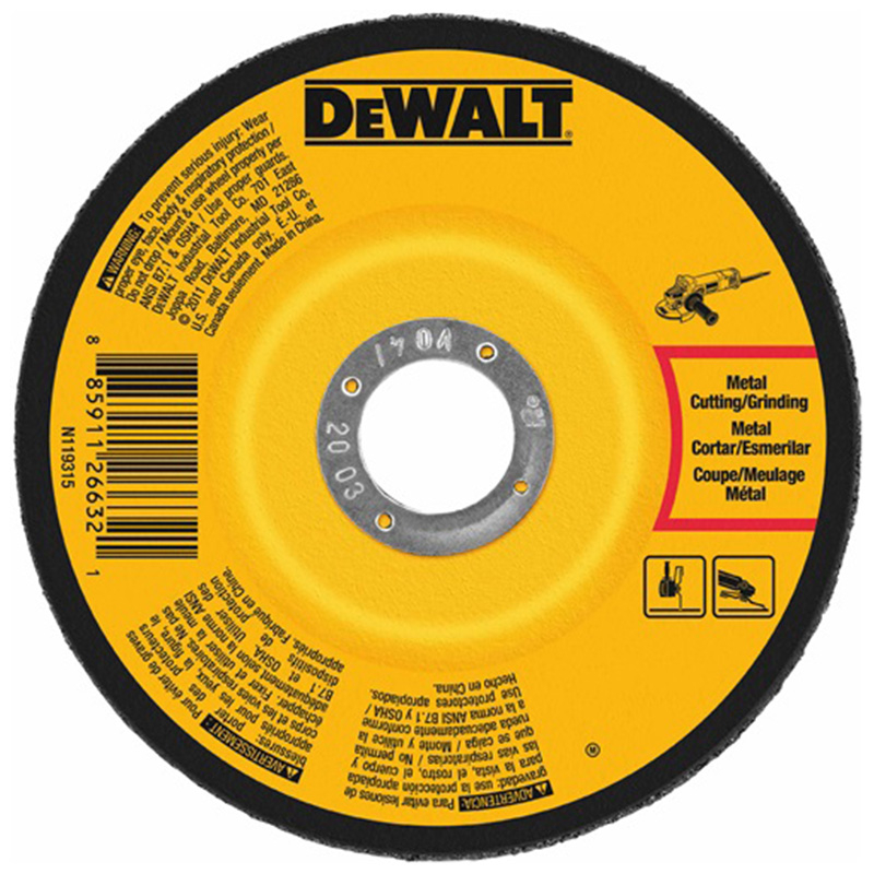 7"X1/4"X7/8" FAST CUTTING ABR (DW4547)