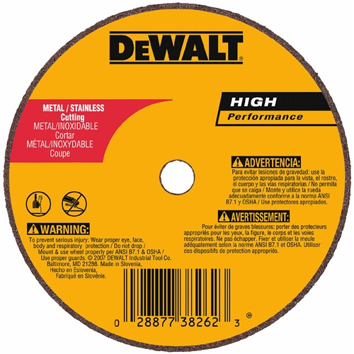 DISCO DE MOLIENTA TIPO 1  DW8705 3X1/16X3/8 A36T