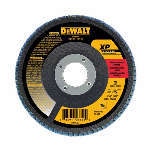 DISCO LAMINADO 4-1/2"X5/8"-11 Z60 XP T27 (DW8255)