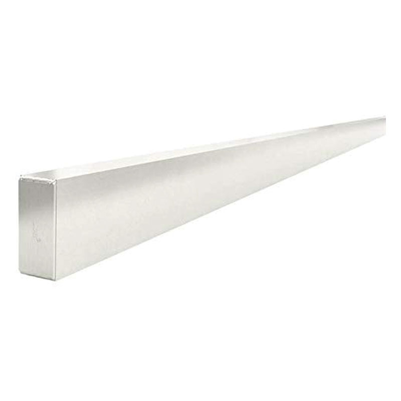 PANTALLA DE ALUMINIO H REFUERZO - 1 1/2 "X 3 1/2" X 16 'CON TAPA DE SOLDADURA 22-517