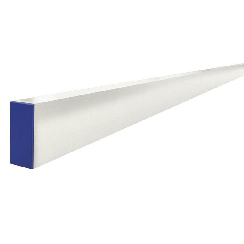 22-511 T8 SCREED 1 1/2" X 3 1/2" X 10' REINFORCED H ALUM W