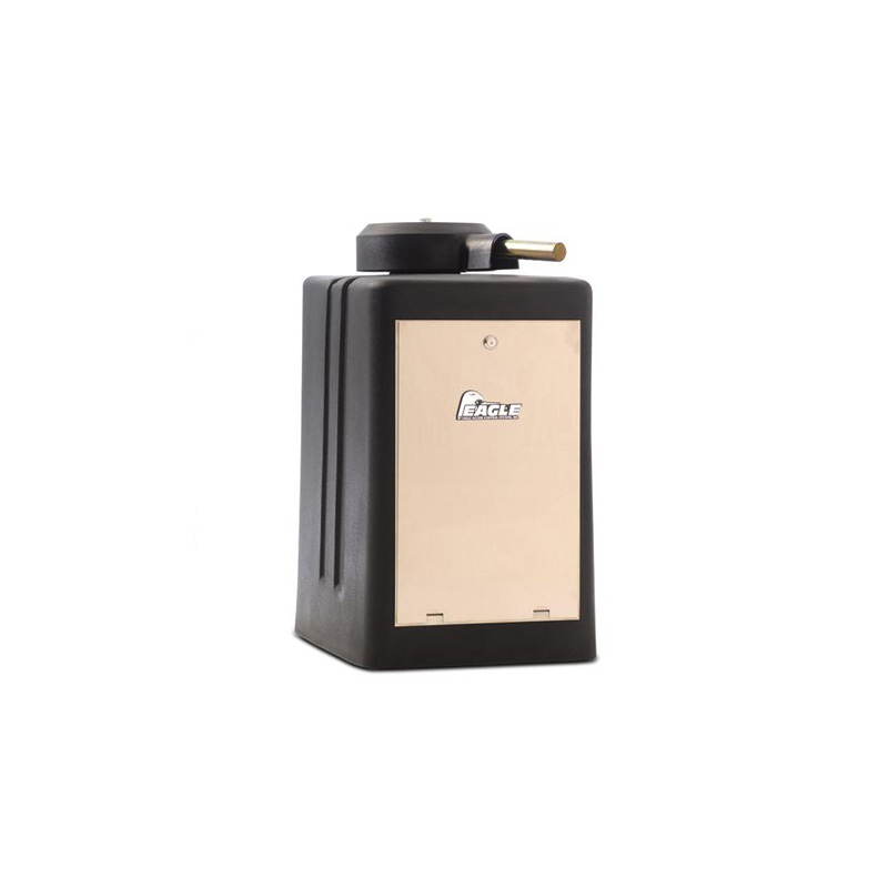 EAGLE-100-DC OPERADOR DE PUERTA BATIENTE RESIDENCIAL DE 1/2 HP CON FUNCIONAMIENTO INCORPORADO DE LA BATERÍA CON REMOTO Y RECEPTOR.
