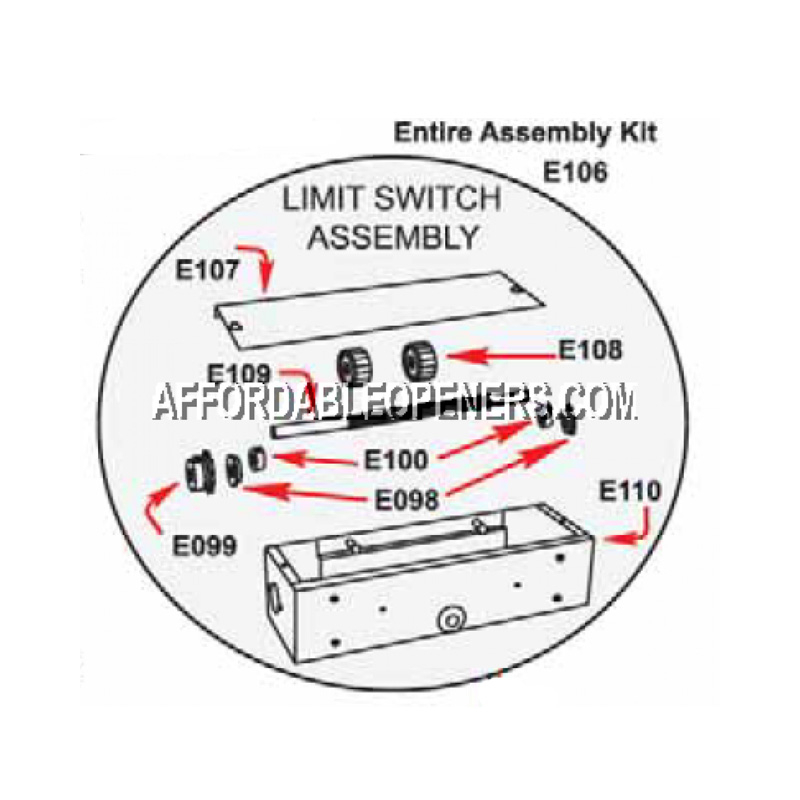 EAGLE LIMIT ASSEMBLY COMPLETE (SERIE EAGLE 2000) (E106)