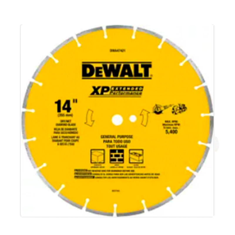 14" SEGMENTED RIM GP BLADE (DWA47421)