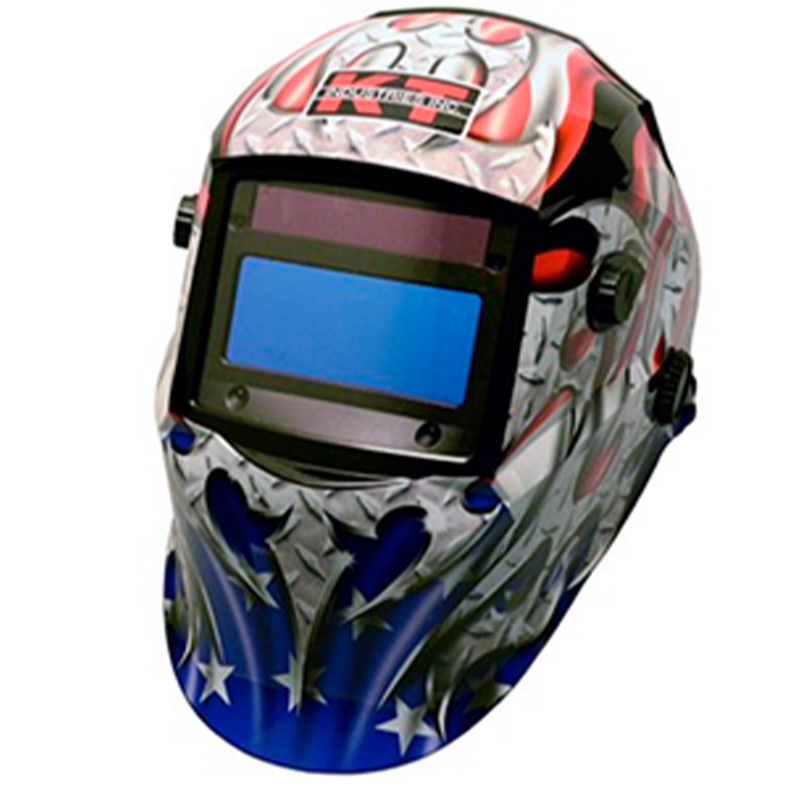 AUTO-DARKENIN HELMETS SPIDER  & AMERICAN STEEL (4-1052)
